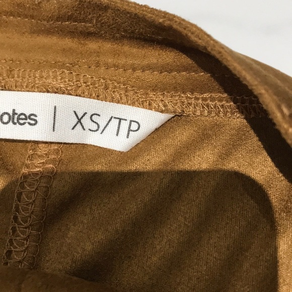 Tan Faux Suede Skirt - Picture 7 of 8